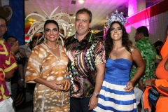 KAtia Peixoto, Eduardo Henrique e Maria Cecilia Peixoto