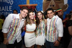 Pedro Campos, Augusta Carneiro, Eduarda Campos e Thomaz Alencar