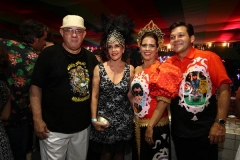 Romulo Menezes, Ana Nery, Cristina Mello e Geraldo Julio