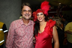 Raul Henry e Luiza Nogueira