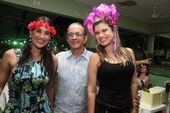 Carolina Oliveira, Antonio Lavareda e Manuella Leite