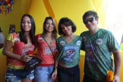 Marina Franco, Rebeca Coelho, Amanda e Felipe Mavignier