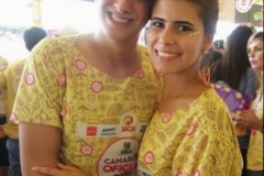 João Campos e Lara Santana