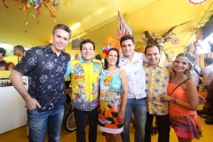 Felipe Carreras, Geraldo Julio, Cristina Mello, Diego Rocha e Lorenna