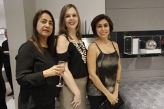 Tânia Santos, Giovana Queiroz e Karen Pedrosa