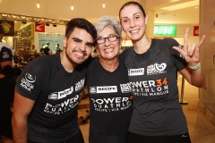 Igor Leao, Fatima Almeida e Priscilla Rego