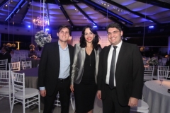 André Luiz Guimarães, Carla Torres e Rodrigo Seabra