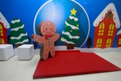 A Fábrica de Biscoitos da Mamãe Noel é a principal atração para as crianças no Natal do Shopping Tacaruna 2021 - Foto: Rômulo Chico/DP Foto