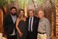 Romero Rafael, Mirella Martisn, João Alberto e Fernando Machadp