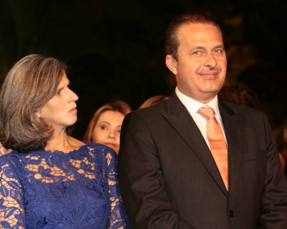 Eduardo Campos e Renata rotativa