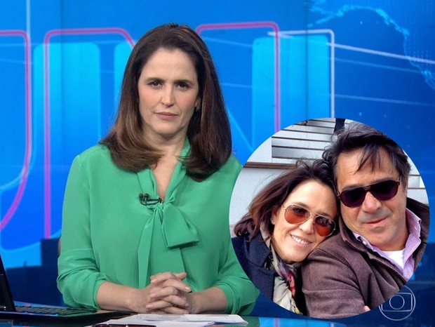 Ana Luíza Guimarães, jornalista da Globo, lamenta morte do marido: 