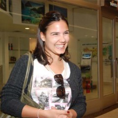 Rayana Carvalho desembarca no Recife
