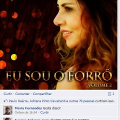 Cristina Amaral divulga capa do novo CD