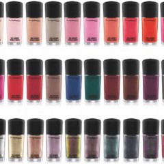 Novas tonalidades de esmaltes da MAC