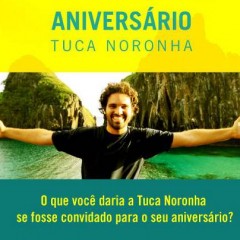 Tuca Sultanum arma festão em Noronha
