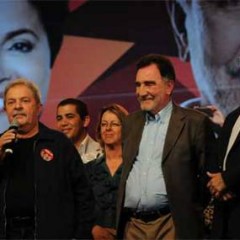 Lula participou de comício ontem em Belo Horizonte