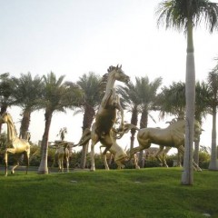 Adoração por cavalos em Dubai