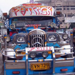 Os jeepneys de Manilla