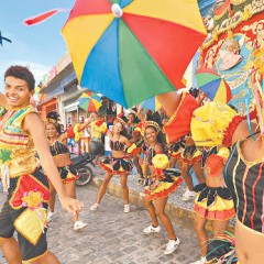 Festa para a inauguração do Paço do Frevo, no Recife Antigo