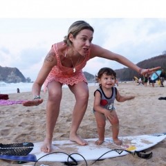 Luana Piovani já está em Noronha