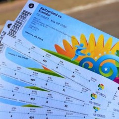 Ingresso para Copa nas redes sociais