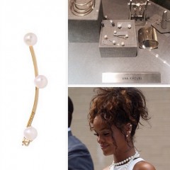 Rihanna usou joias de designer brasileira