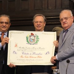 Presidente da Fiat Chrysler da América Latina, Cledorvino Belini, recebe título de cidadão pernambucano