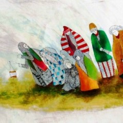 Exposição de telas no Maison do Bonfim
