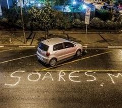 Rua de apresentador amanhece pichada: “Jô Soares, morra”