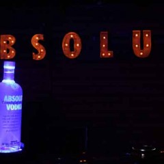 Os diferentes drinks do Absolut Art Bar