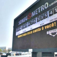 Sonegômetro será instalado em Brasília