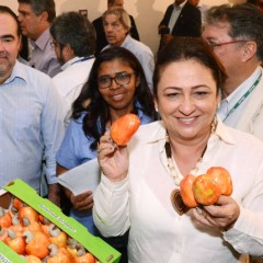 Ministra Kátia Abreu esteve ontem em Petrolina