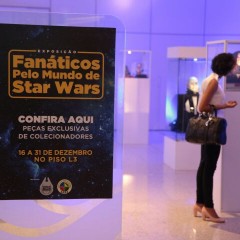 Shopping RioMar sedia exposição Star Wars