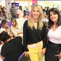 A inauguração da Le Lieu Esmalteria no Shopping Tacaruna