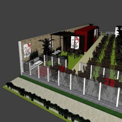Pezão abre bar na Zona Norte