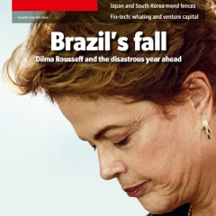 Dilma Rousseff e a “queda” do Brasil em destaque na revista The Economist