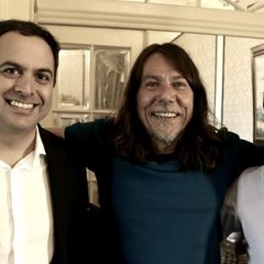 Paulo Câmara recebe Lenine para café da manhã no Palácio