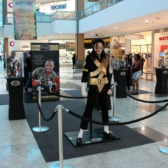 Shopping Tacaruna recebe exposição em homenagem a Michael Jackson