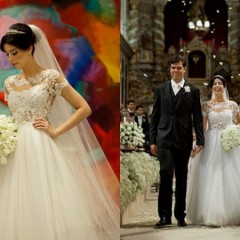 Vestidos de noiva de Camila Coutinho e Lalá Rudge estarão expostos no Shopping RioMar
