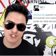 Após ameaça, Felipe Neto detona Biel em vídeo