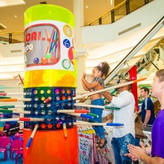 RioMar terá espaço com brinquedos gigantes que fizeram sucesso na década de 80