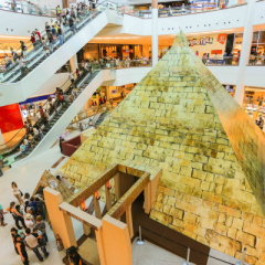 Egito Antigo na programação de férias no Shopping RioMar