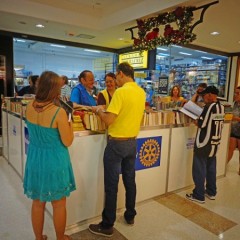 Plaza Shopping recebe feira de livros do Rotary