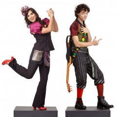 Duo Badulaque faz apresentação inédita no Divertilândia