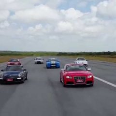 Evento de carros de luxo aporta no Aeródromo Coroa do Avião
