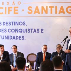 Voo Recife-Santiago foi uma conquista de Felipe Carreras