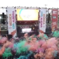 Parque Memorial ArcoVerde fica pequeno para sexta edição do Happy Holi