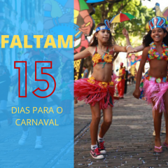 Faltam 15 dias para o Carnaval 2020