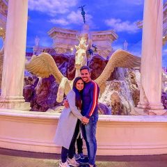 Simone renova os votos com Kaká Diniz em Las Vegas