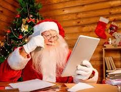Papai Noel só virtual